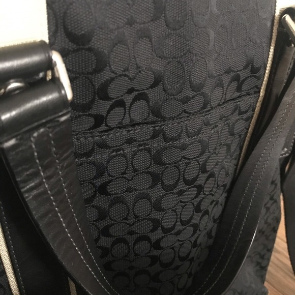 Authentic Coach Monogram Tote Handbag - Picture 4 of 8